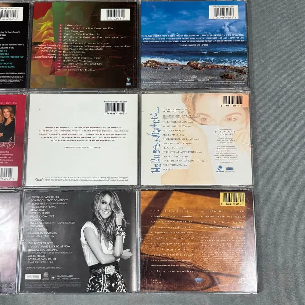Celine Dion Lot of 10